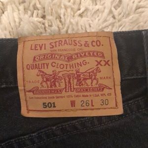 Vintage Levi’s 501
